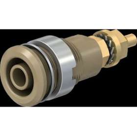 Douille 4 mm de sécurité brun|Staubli-TTT23302027