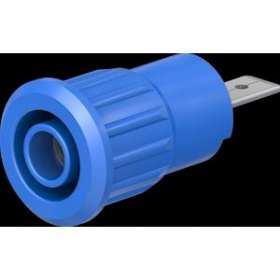 Douille 4 mm de sécurité bleu|Staubli-TTT23316023