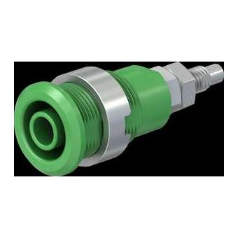 Douille 4 mm de sécurité vert|Staubli-TTT49704325