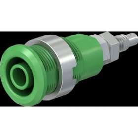 Douille 4 mm de sécurité vert|Staubli-TTT49704325