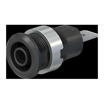 Douille 4 mm de sécurité noire|Staubli-TTT49704621