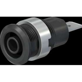 Douille 4 mm de sécurité noire|Staubli-TTT49704621