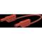 Cordon de mesure de sécurité 4 mm 50 cm rouge|Staubli-TTT28012405022