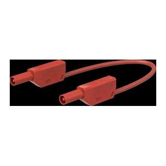 Cordon de mesure de sécurité 4 mm 200 cm rouge|Staubli-TTT28012520022