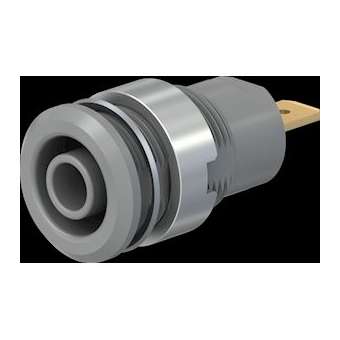 Douille 4 mm de sécurité gris|Staubli-TTT23300028