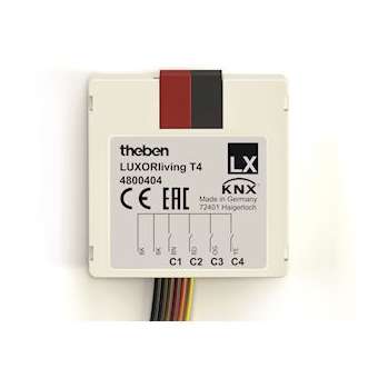 Interface bouton poussoir 4 c|Theben-THB4800404