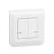Commande double sans fil Mosaic with Netatmo éclairage/prise/micromodule -blanc|Legrand-LEG077724L