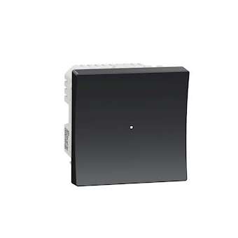 Wiser Unica - bouton poussoir - 10A - zigbee - anthracite - méca seul|Schneider Electric-SCHNU353754W