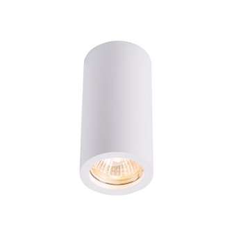 NAGY 75, plafonnier intérieur, blanc mat, GU10/QPAR51, 10W max, plâtre|SLV-DC51002965