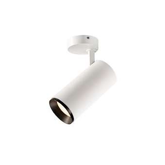 NUMINOS L, plafonnier orientable, 60DEG, blanc/noir, LED 28W 4000K, variable Dal|SLV-DC51004600