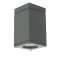 SANDVIK PLAFONNIER graphite GU10 max. 25W IP54 CL1 sans lampes|Norlys-NOS795GR