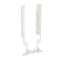 Embout - Pour plinthe Keva LED System 80mmx12,5mm - PVC Blanc Artic|Planet wattohm-PLW11705