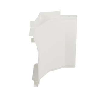 Dérivation vers 40x12,5mm-Pour plinthe Keva LED System 80mmx12,5mm-PVC Blanc|Planet wattohm-PLW11707
