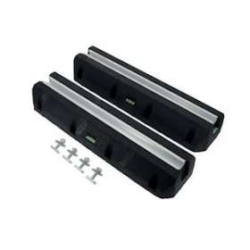 Kit supports de sol rubber pour climatisation 450 x 130 mm (300 kg). Vendu par 2|Bizline-BIZ400306