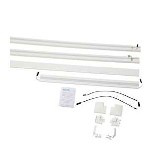 Kit contournement de porte - LED blanc - Pour moulure Keva LED System 40x12,5mm|Planet wattohm-PLW14081