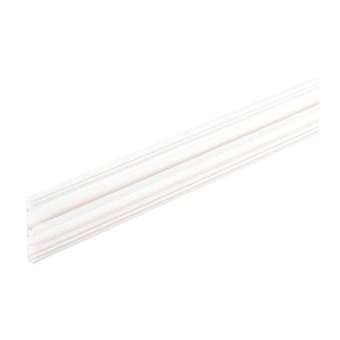 Plinthe Keva LED System 82x12,5mm-Fond seul-1 compartiment-Longueur 2m-Blanc|Planet wattohm-PLWPW11716
