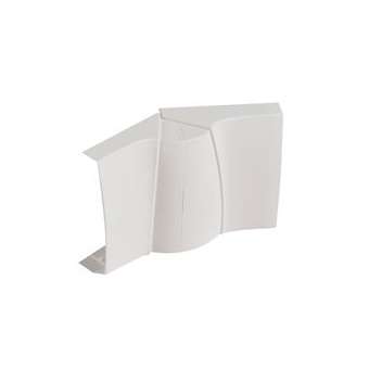 Angle intérieur - Pour plinthe Keva LED System 40mmx12,5mm - PVC Blanc Artic|Planet wattohm-PLW14072