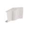 Angle intérieur - Pour plinthe Keva LED System 40mmx12,5mm - PVC Blanc Artic|Planet wattohm-PLW14072