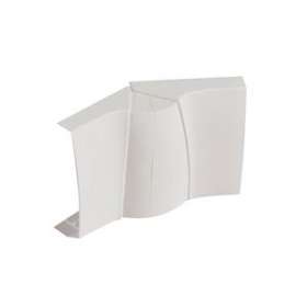 Angle intérieur - Pour plinthe Keva LED System 40mmx12,5mm - PVC Blanc Artic|Planet wattohm-PLW14072