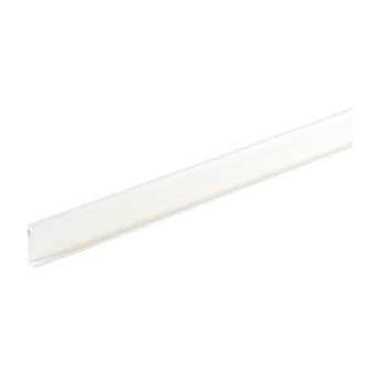Moulure Keva LED System 40x12,5mm-Fond seul-1 compartiment-Longueur 2,10m-Blanc|Planet wattohm-PLWPW14091