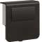 Support d'appareillage équipé d'un tranfo LED 30W Noir|Hager-HAGSL200809LED9011