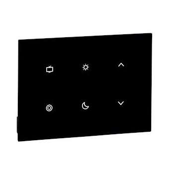 Commande de scénarios 6 touches personnalisées BUS/SCS pour chambre d'hotel|Legrand-LEG048784