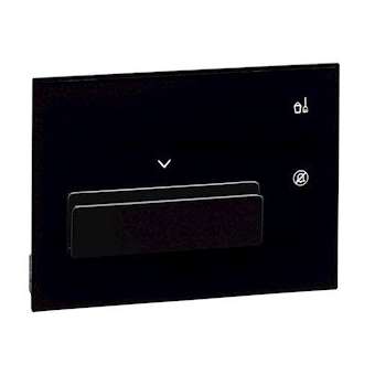 Lecteur de badge tactile RFID sélection des profils pour chambre d'hôtel - noir|Legrand-LEG048770