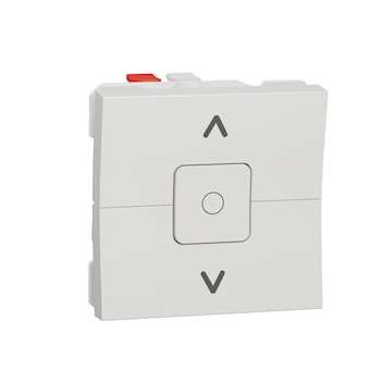 Unica - inter volet-roulant - 3 touches - 6A - 2 mod - Blanc anti - méca seul|Schneider Electric-SCHNU320820