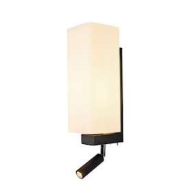 QUADRASS SPOT, applique intérieure, liseuse, noir, E27, max 40W, LED 2W, 3000K|SLV-DC51003428