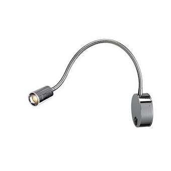 DIO FLEX PLATE LED applique, chrome, 1,9W, 2700K|SLV-DC51002116