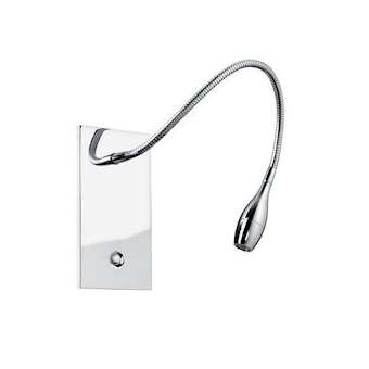 LIZA 3 ET3 - Liseuse 3,3W 3000K 145lm 40DEG 30000h dimmable, encastrée, chromée|Aric-ARI50254