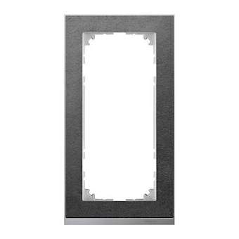 System M - M-pure decor cadre prise rasoir ardoise|Schneider Electric-SCHMTN4025-3669