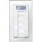 Merten M-Plan - plaque de finition - pour prise rasoir - verre blanc|Schneider Electric-SCHMTN404819