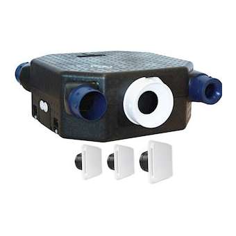 Kit VMC extra-plat pour l'habitat pavillonnaire du T1 au T7 jusqu'à 4 sanitaires|S&P France ( Unelvent )-UNE604121