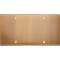 Façade LAITON DOUBLE HORIZONTALE HABILLAGE POUR PRISE RASOIR VIEUX BRONZE VIS|Modelec-MD8278-417
