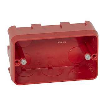 Boîte multiposte Batibox maçonnerie pour 3 modules Mosaic - profondeur 40mm|Legrand-LEG080149