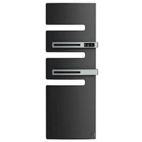 Radiateur sèche-serviettes connecté Serenis Premium mât droite 1750W anthracite|Atlantic RECS-ATL850452