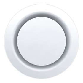 Bouche plastique réglable, de 25 à 180 m3/h, manchette à griffes D125 mm|S&P France ( Unelvent )-UNE853695