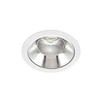 RIVA - Downlight IP20, D232mm, fixe, blanc, LED intég. 28W 55DEG 3000K 2400lm,|Aric-ARI50602
