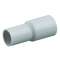 Manchon réducteur pour conduits D20mm pour réduction de 20-16mm - gris RAL7035