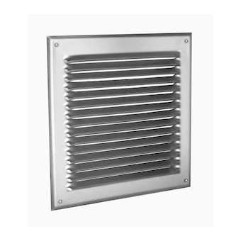 Grille de soufflage/reprise d'air extérieur, alu, 185 à 225 m3/h, D 200 x 200 mm|S&P France ( Unelvent )-UNE870216