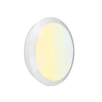Orbital - Hublot LED IP66 IK10 240V 25W CS (3000/4000/5700K) BL + détection|Aurora-ABIENBH25CSMSW