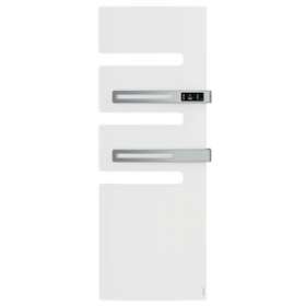 Radiateur sèche-serviettes connecté Serenis Premium mât droite 1750W Blanc|Atlantic RECS-ATL850454