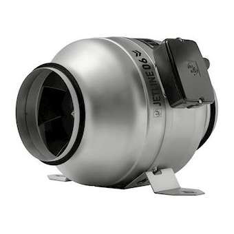 Ventilateur tertiaire inline 600m3/h, D160, mono 230V, variateur, boîte à borne|S&P France ( Unelvent )-UNE246100