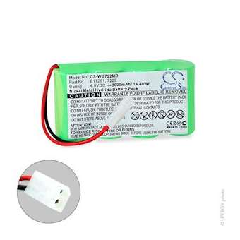 Batterie(s) Batterie médicale rechargeable 4.8V 3000mAh|Enix energies-NXGAMH07110