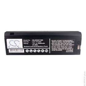 Batterie(s) Batterie médicale rechargeable 12V 2.3Ah|Enix energies-NXGAMP0760