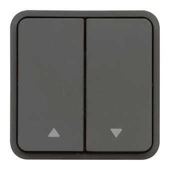 cubyko Inter volet-roulant associable gris IP55|Hager-HAGWNA300