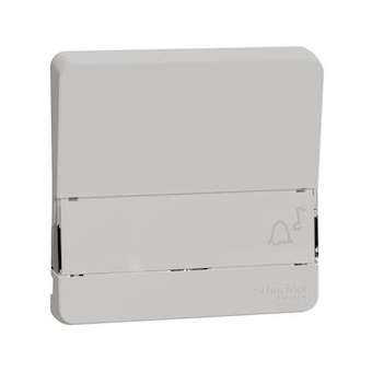 Mureva Styl - Enjoliveur porte étiquette lumineux - IP55 - IK08 - blanc|Schneider Electric-SCHMUR39203