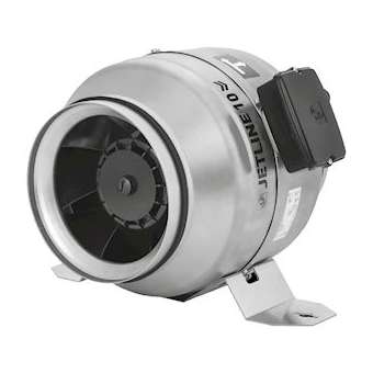 Ventilateur tertiaire inline 1000m3/h, D200, mono 230V, variateur, boîte à borne|S&P France ( Unelvent )-UNE246200