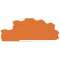 Plaque d'extrémité et intermédiaire épaisseur 0,8 mm, orange|Wago contact-WAG2003-6692